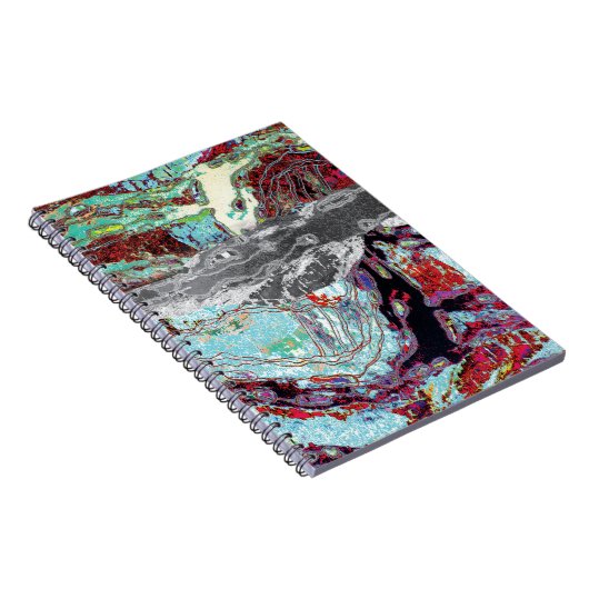 Spiral Photo Notebook – Strata Pulse Notizblock (Rechte Seite)