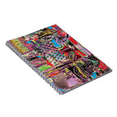 Spiral Photo Notebook – Urban Fractals Notizblock (Rechte Seite)