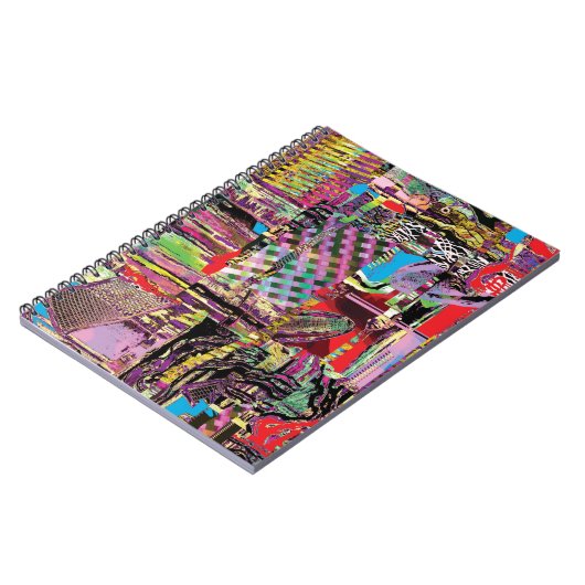 Spiral Photo Notebook – Urban Fractals Notizblock (Linke Seite)