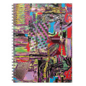 Spiral Photo Notebook – Urban Fractals Notizblock (Vorderseite)