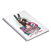Spiral Photo Notebook – Victory Peace & Love Pop Notizblock (Rechte Seite)