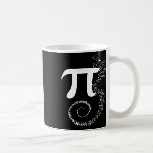 Spiral Pi Math Funny Pi Tag 3.14 Math Gleichung Gi Kaffeetasse