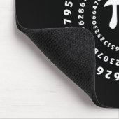 Spiral Pi Shirt Pi Day Math Lover Mousepad (Ecke)