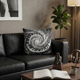 Spiral-Piano-Wirbel Kissen