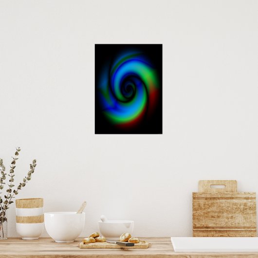 Spiral Poster (Küche)