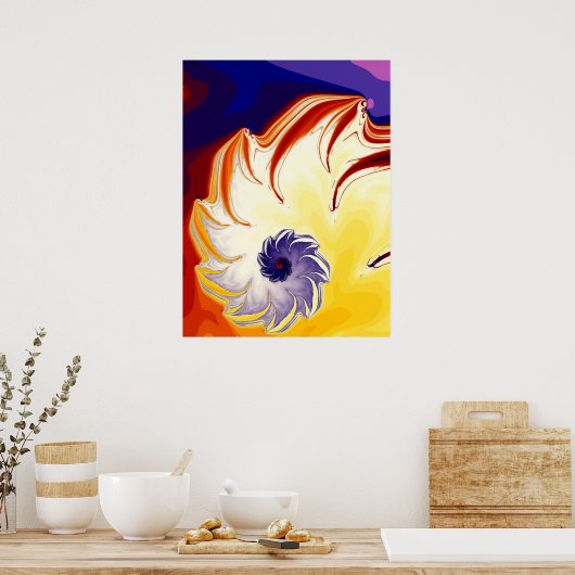 Spiral Poster (Küche)