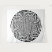 Spiral Puzzle Tapestry Wandteppich (Vorderseite (Horizontal))