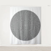Spiral Puzzle Tapestry Wandteppich (Vorderseite)