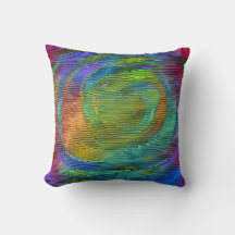 Spiral Rainbow mit Relief und chaotischen Streifen