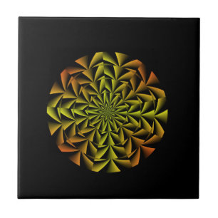 Spiral Retro Art Fliese