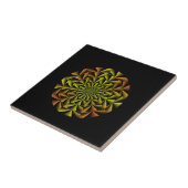 Spiral Retro Art Fliese (Seite)