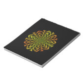 Spiral Retro Art Notizblock (Rotiert)