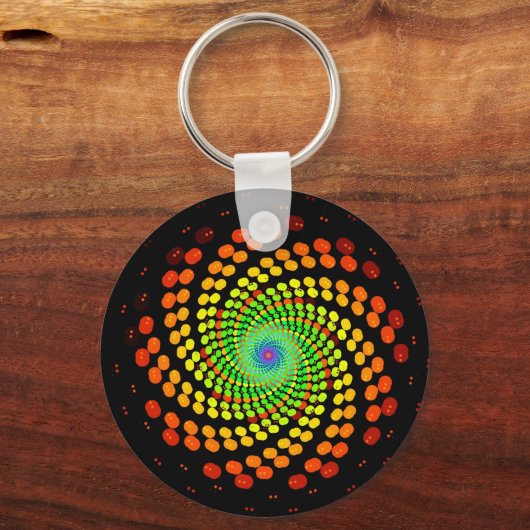 Spiral-Schlüsselanhänger Schlüsselanhänger (Vorderseite)