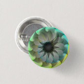 Spiral Shark Pinback Button von Kenneth Yoncich (Vorne & Hinten)