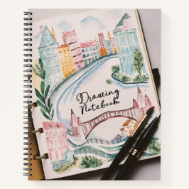 Spiral Sketchbook Notebook - für Studenten Notizblock