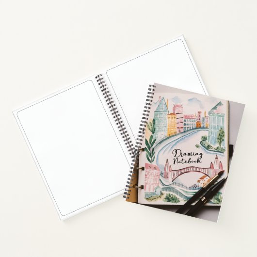 Spiral Sketchbook Notebook - für Studenten Notizblock (Innenseite)