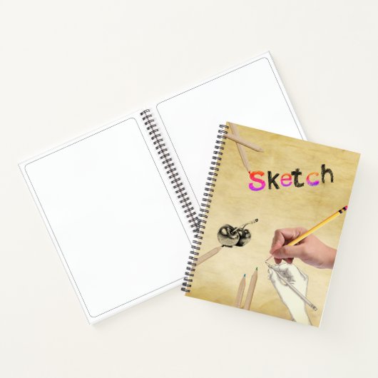 Spiral Sketchbook Notebook Notizblock (Innenseite)