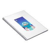 Spiral Sky Notebook Notizblock (Rechte Seite)