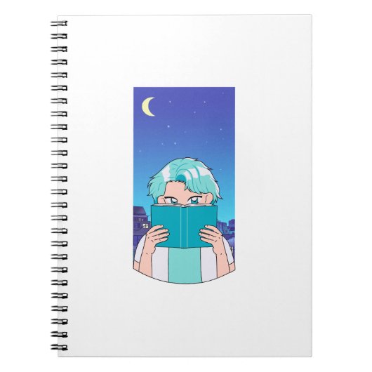 Spiral Sky Notebook Notizblock (Vorderseite)