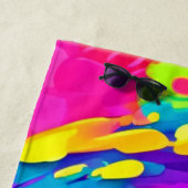 Spiral Splash Farben Kunst und Kultur Strandtuch (Beispiel)