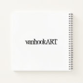 Spiral Square Notebook Notizblock (Rückseite)