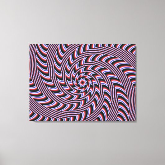 Spiral Stretched Leinwand (Vorderseite)