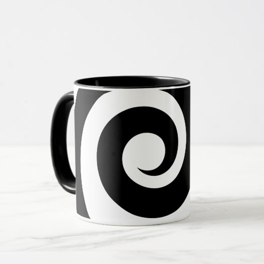 Spiral Tasse (Vorderseite Links)