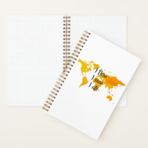 Spiral Travel To Do List Notebook Notizblock