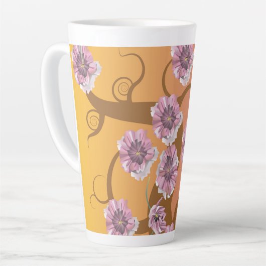 Spiral Tree With Flower  Milchtasse (Linke Ecke)