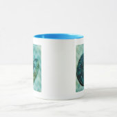 Spiral Turquoise Conch Muschel Tasse (Zentrum)