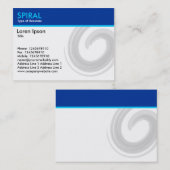 Spiral Visitenkarte (Vorne/Hinten)