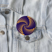 Spiral-Vortex-Muster Button (Beispiel)