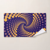Spiral-Vortex-Muster Handtuch (Handtuch)