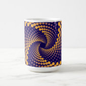 Spiral-Vortex-Muster Kaffeetasse (Mittel)