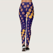 Spiral-Vortex-Muster Leggings (Rückseite)