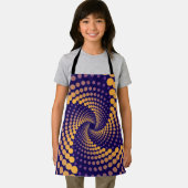 Spiral-Vortex-Muster Schürze (Insitu)
