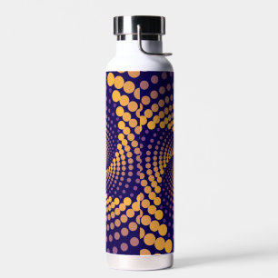 Spiral-Vortex-Muster Trinkflasche