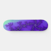 Spiral Waves Fraktal Skateboard Deck (Horizontal)