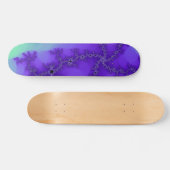 Spiral Waves Fraktal Skateboard Deck (Horizontal)