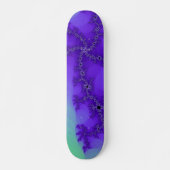Spiral Waves Fraktal Skateboard Deck (Vorne)