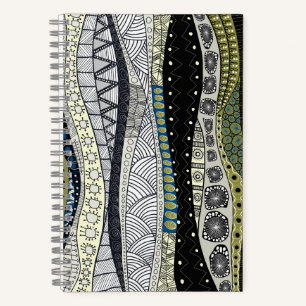 Spiral Zen Wellen Notizbuch