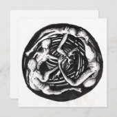 Spiralabstieg, flache Karte (Vorne/Hinten)