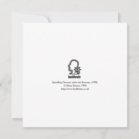 Spiralabstieg, flache Karte (Rückseite)