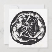 Spiralabstieg, flache Karte (Vorderseite)