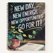 Spiralband-Notebook - Inspirationsgebote Notizblock (Vorderseite)