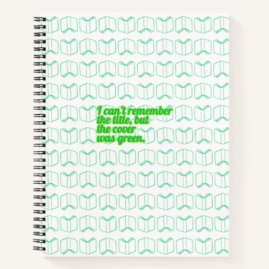 Spiralband-Spaß Notizblock (Vorderseite)