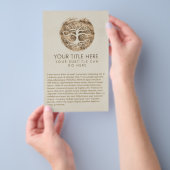 Spiralbaum des Lebens - Yggdrasil Flyer (Handgriff)