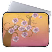 Spiralbaum mit 13" Notebook-Abdeckung der Blume