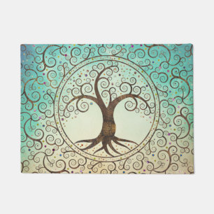 Spiralbaum - Yggdrasil Fußmatte