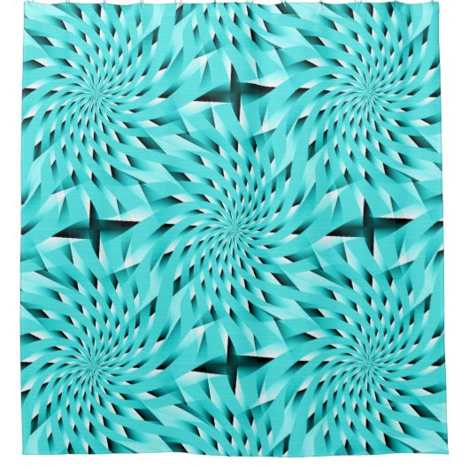 Spiralbildung....... Duschvorhang (Vorderseite)